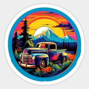 Classic Truck Sticker